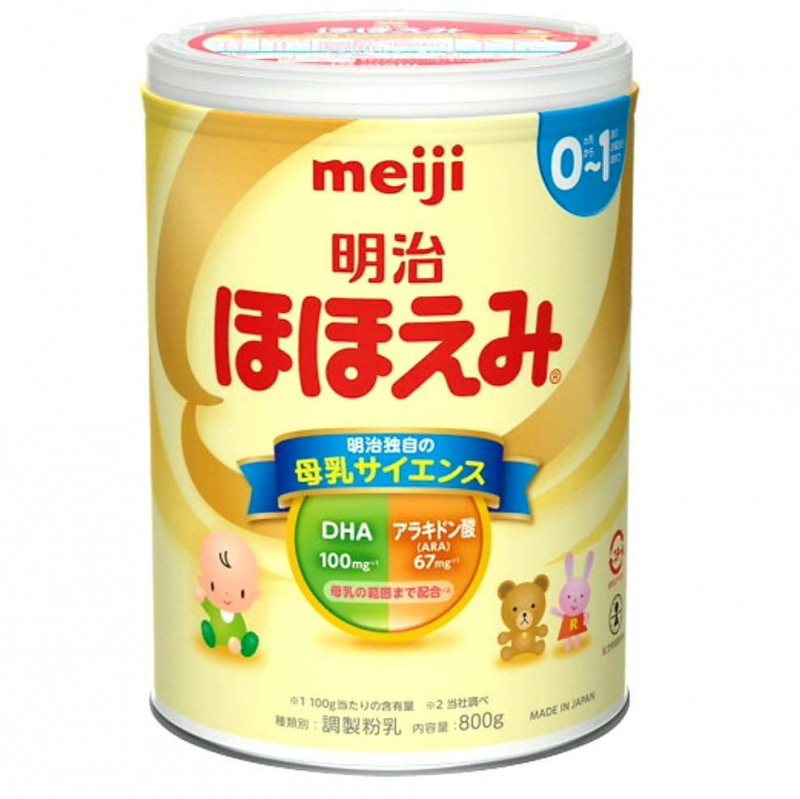 明治 乳児用ミルク ほほえみ 大缶 ８００ｇ